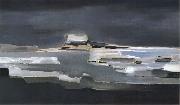 Nicolas de Stael Abstract oil on canvas